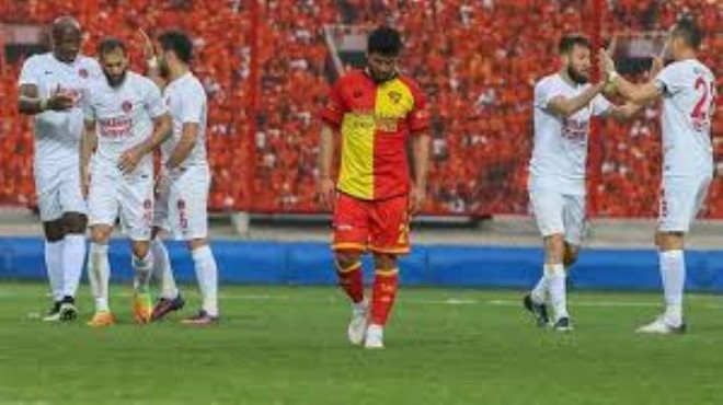 Göztepe'de ilk 2 umutları tükendi