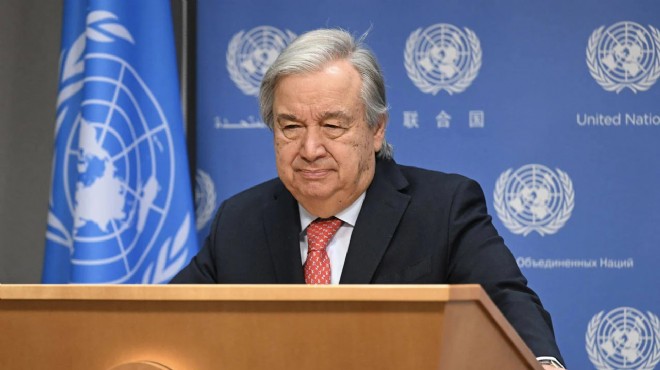 Guterres'den İsrail'e kınama!