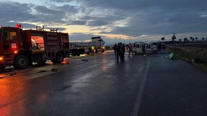 Hatay'da feci kaza... 5 kişi can verdi!