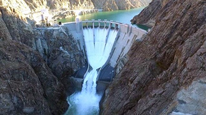 Hidroelektrik elektrik üretimi ilk sırada