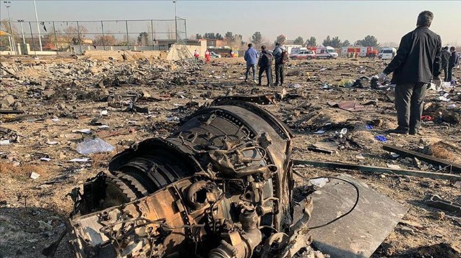 İran'da uçak düştü: 176 kişi hayatını kaybetti