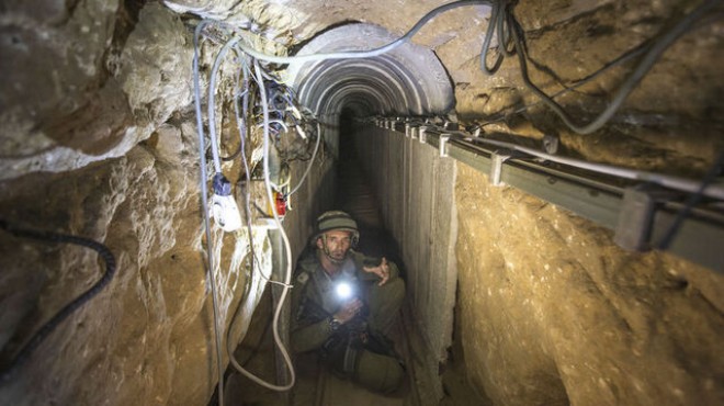 İsrail, Hamas tünellerine su pompaladı