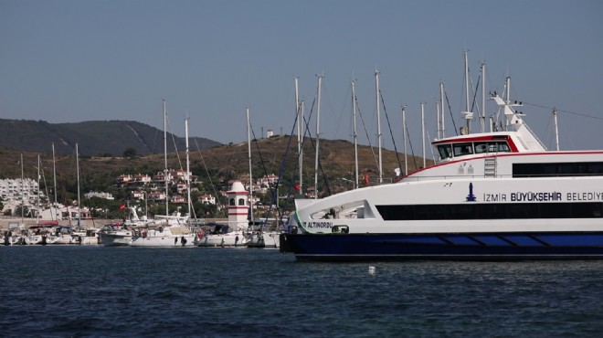 İZDENİZ'in yaz seferleri bayramın ikinci günü başlıyor