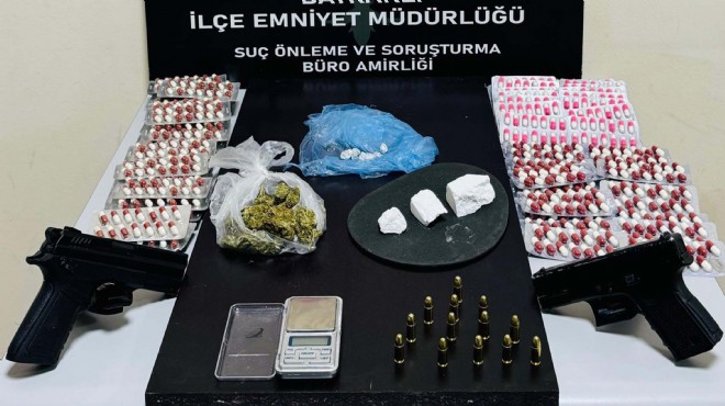 İzmir'de gangstere tavuk kümesinde gözaltı!