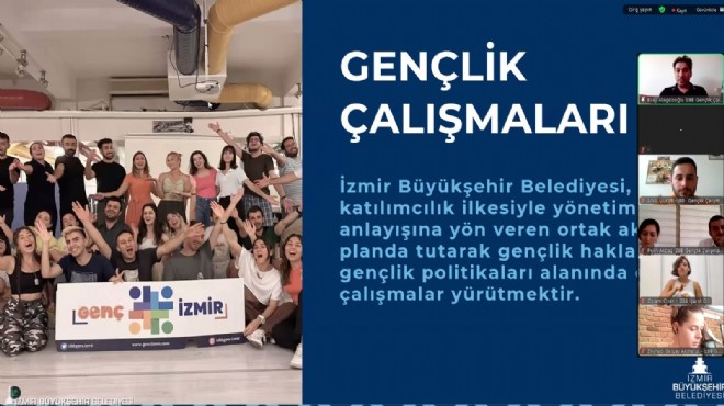 İzmir'de genç perspektifiyle e-çalıştay düzenlendi