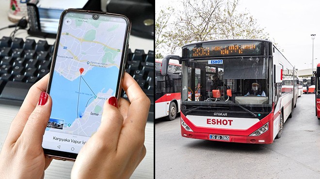 İzmir’de otobüs saatleri artık Google Haritalar'da