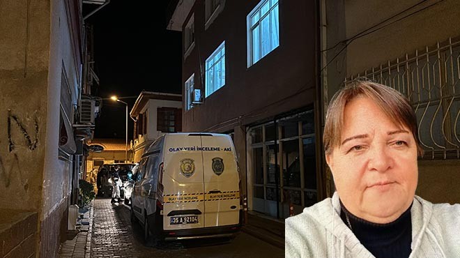 İzmir'de yalnız yaşayan kadının sır ölümü