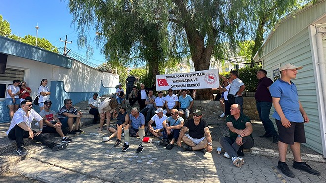 İzmir'deki askeri kampta tepki çeken uygulama: Şehit yakını ve gaziler alınmadı!