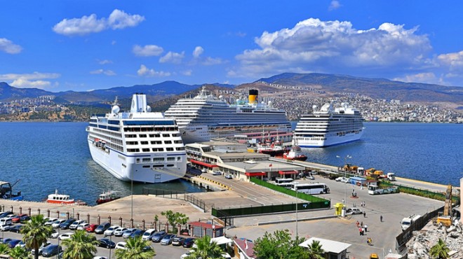 İzmir'e kruvaziyer akını!