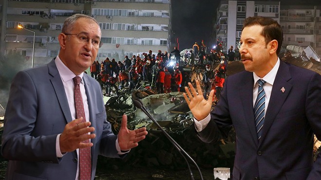 İzmir siyasetinde ‘afet' tartışması… CHP'li Sertel ile AK Partili Kaya karşı karşıya!