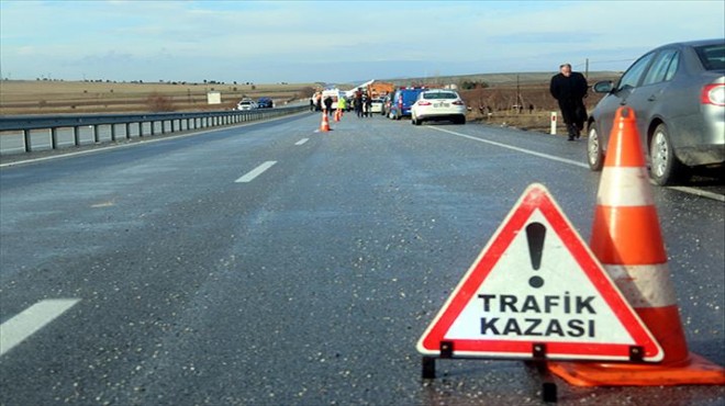 İzmir yolu kana bulandı... 1 ölü, 3 yaralı!