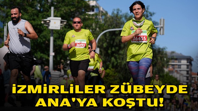 İzmirliler Zübeyde Ana'ya koştu!