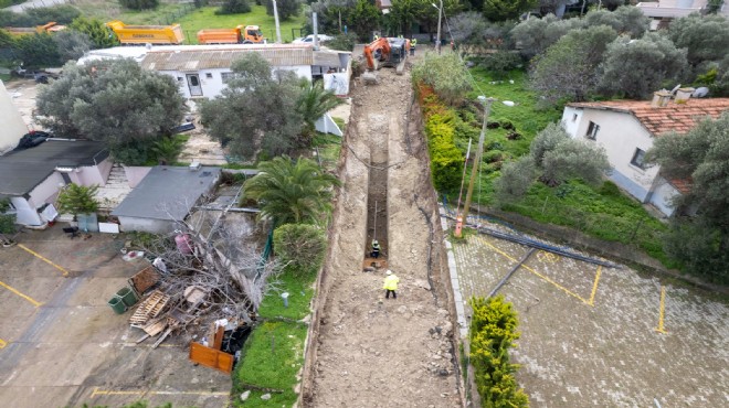 İZSU'dan Çeşme mesaisi... Altyapı yatırımları tam gaz!