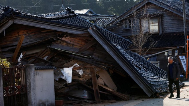 Japonya'daki depremlerde 55 kişi öldü