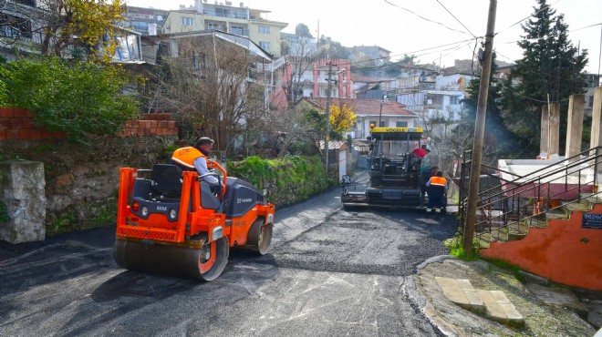 Karabağlar'ın asfalt raporu