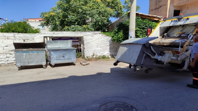 Karabağlar'da bayram boyunca 3148 ton evsel atık toplandı