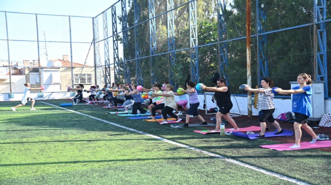 Karabağlar'da gün, sabah sporuyla başlıyor