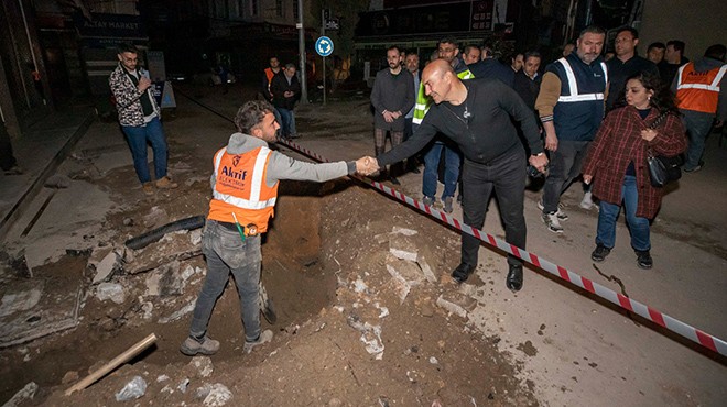 Kemeraltı'nda 7/24 mesai... 50 yıllık sorun çözülüyor!