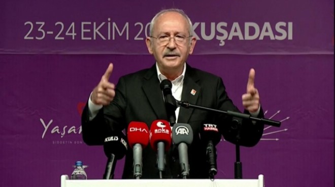 Kılıçdaroğlu'ndan Kuşadası'nda iktidar mesajı: Türkiye 6 ayda 'oh be' diyecek!