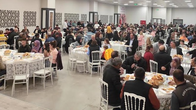 Kınık'ta personeller iftar yemeğinde buluştu