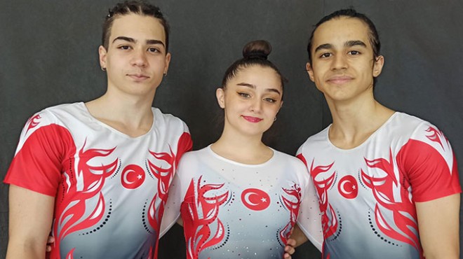 Manisalı cimnastikçilerin Avrupa gururu