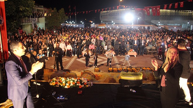 Menderes'te coşkulu festival