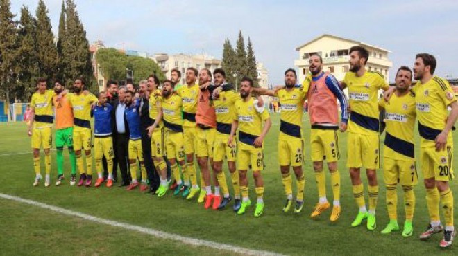 Menemen Belediyespor'da play off sevinci