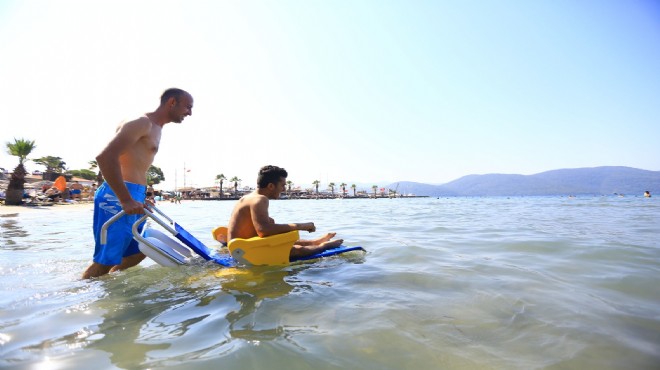 Muğla'da 20 plaj engelliler için düzenlendi