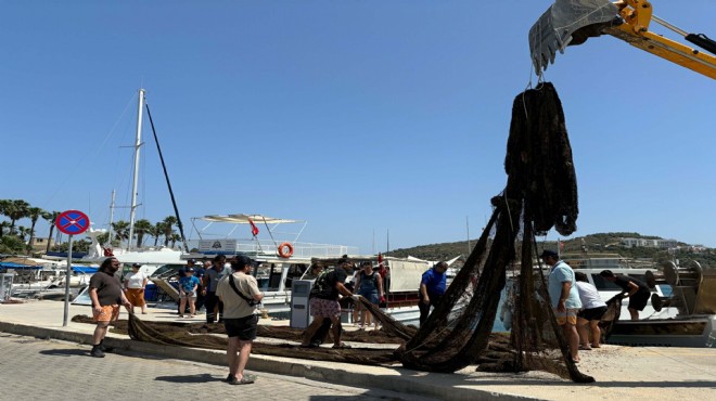 Muğla'da hayalet ağ temizliği