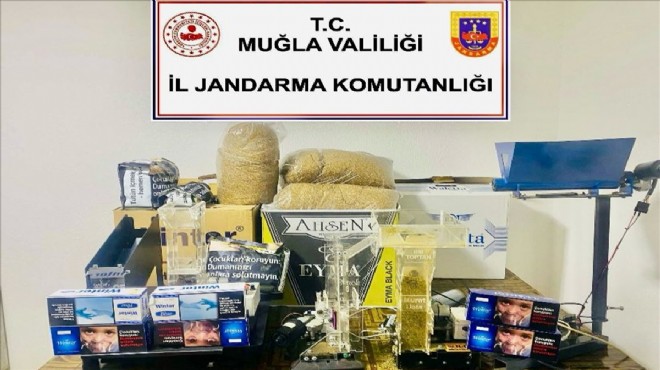 Muğla'da kaçak sigara operasyonu!