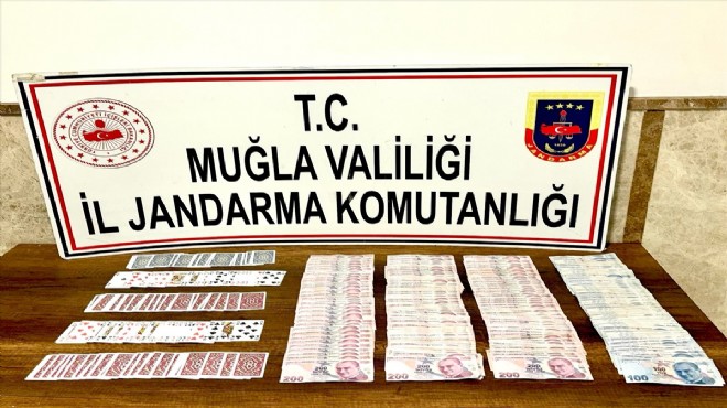 Muğla'da kumarbazlara para cezası