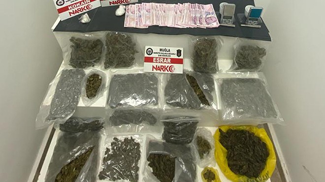 Muğla'da zehir operasyonu: 5,5 kilo esrar ele geçirildi!