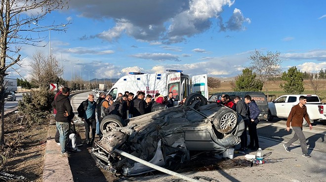 Otomobili mezarı oldu!