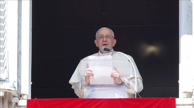 Papa Franciscus, Gazze'de 'derhal ateşkes' çağrısı!