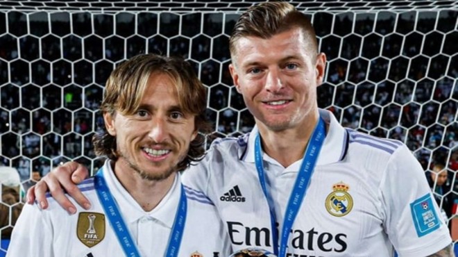 Real Madrid'den Kroos ve Modric kararı!