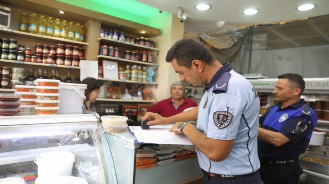 Seferihisar'da bayram öncesi sıkı denetim!