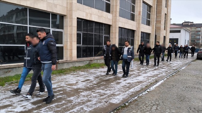 Silah kaçakçılarına darbe: 5 zanlı tutuklandı