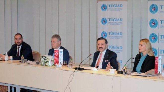 TOBB Başkanı Hisarcıklıoğlu'ndan TÜGİAD ziyareti