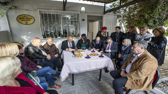 Tunç Soyer makamı mahallelere taşıdı