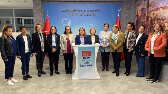 CHP'li kadınlar haklarına sahip çıktı!