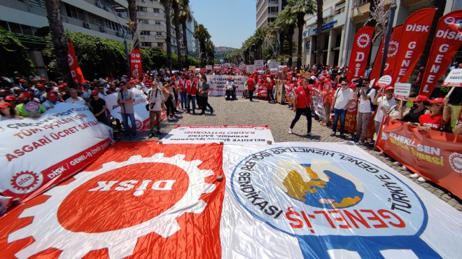 Ücret ve kadro isyanı… İzmir'de işçiler sokağa indi!