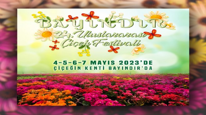 Bayındır Çiçek Festivali'ne adım adım