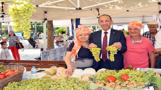 Urla'da Bağbozumu Şenliği renkli başladı