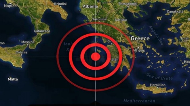 Yunanistan'da 6.8 büyüklüğünde deprem!